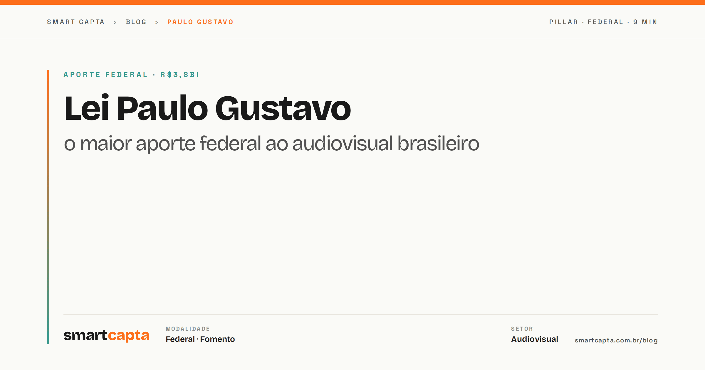 Lei Paulo Gustavo — fomento ao audiovisual brasileiro