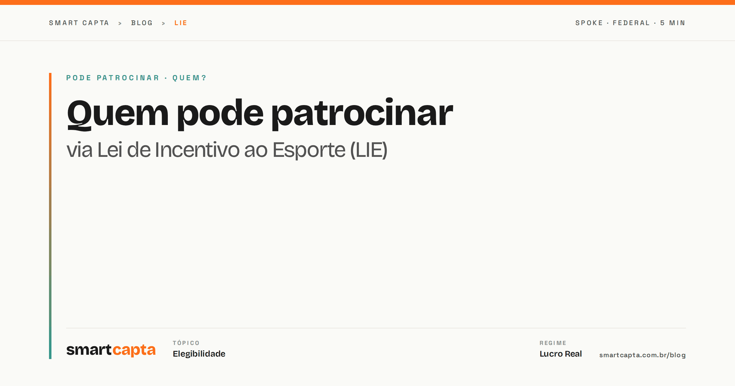 Quem pode patrocinar pela Lei de Incentivo ao Esporte